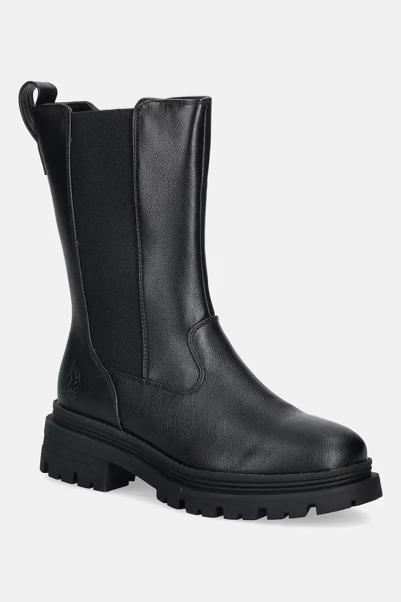 U.S Polo Assn. Stivaletti Chelsea Donna Nero 3276083