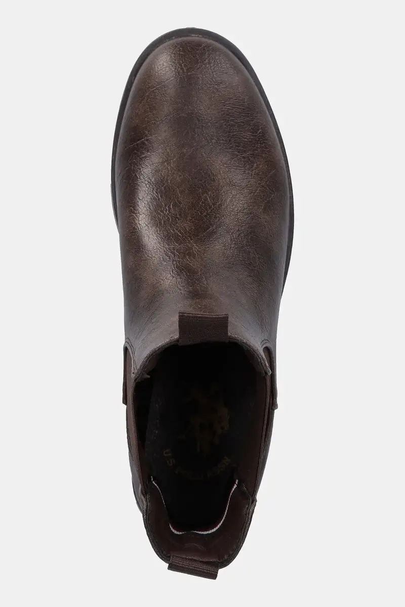 U.S Polo Assn. Stivaletti Chelsea Donna Marrone 3250652 miniatura 4