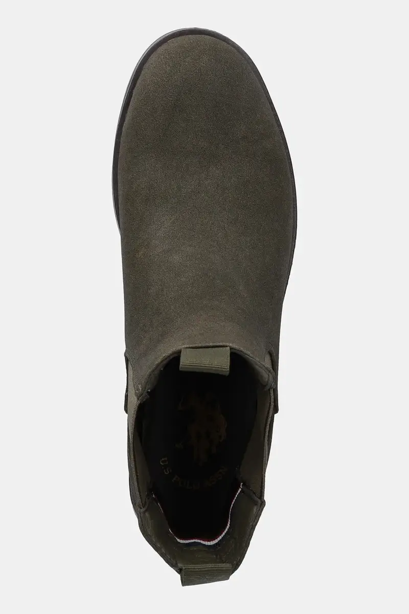 U.S Polo Assn. Stivaletti Chelsea Donna Verde 3670311 miniatura 4