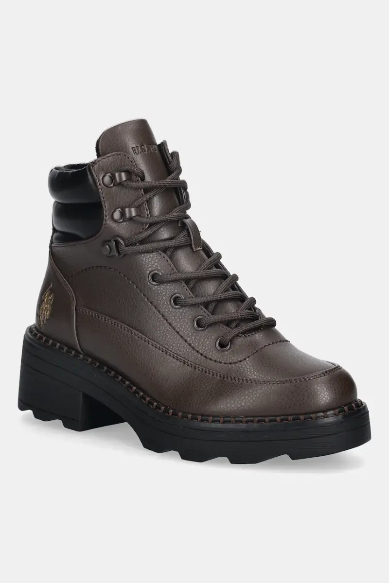 . stivali da motociclista HANNAH001 donna colore marrone HANNAH001W/EY1