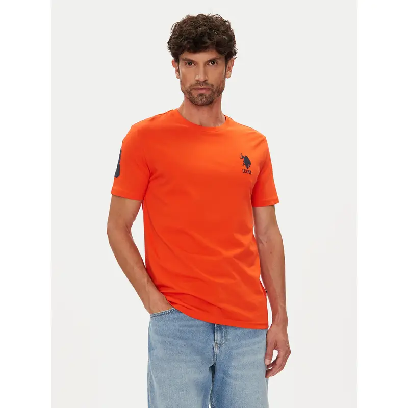 U.S Polo Assn. T-shirt Arancione 3412673