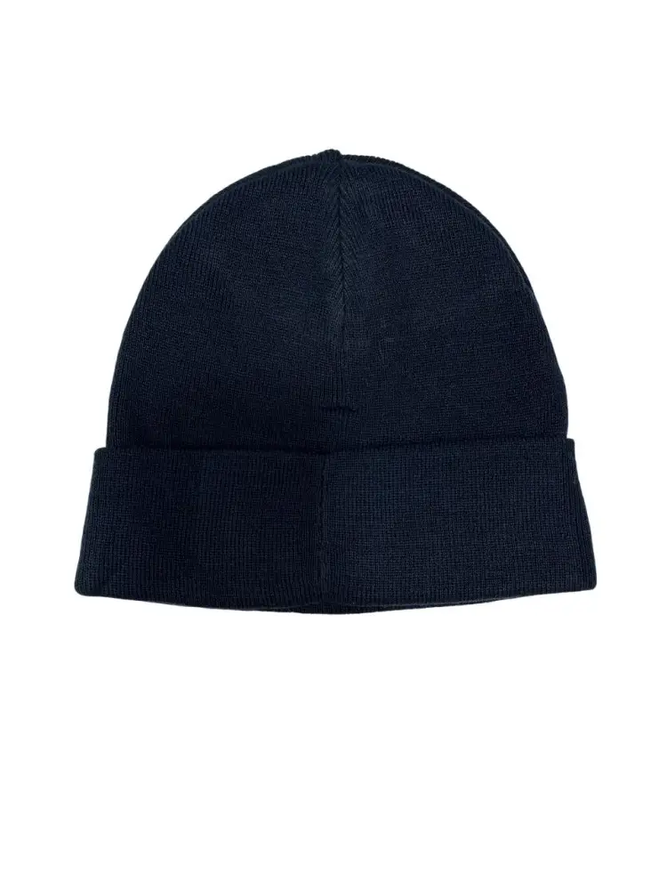 cappello blu navy uomo logo a contrasto miniatura 2