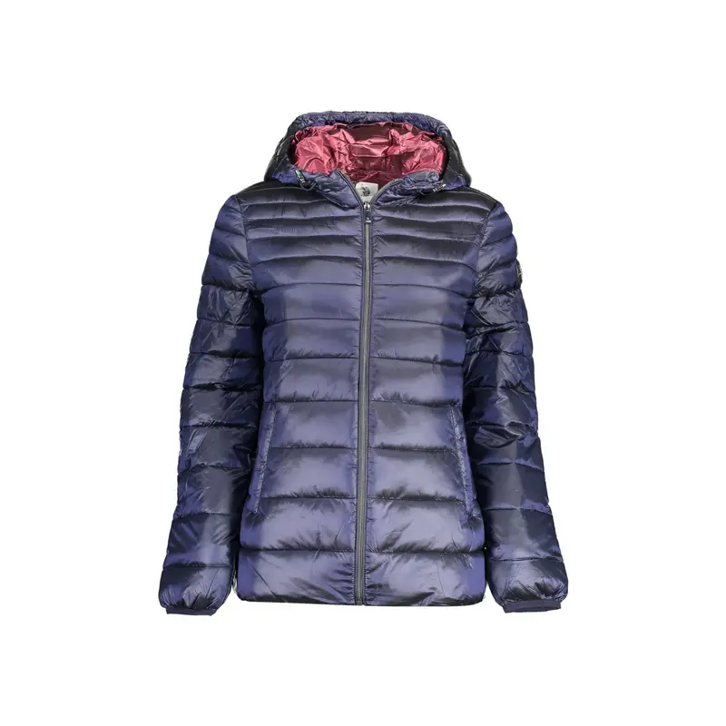 Giubbotto Donna Blu Logo