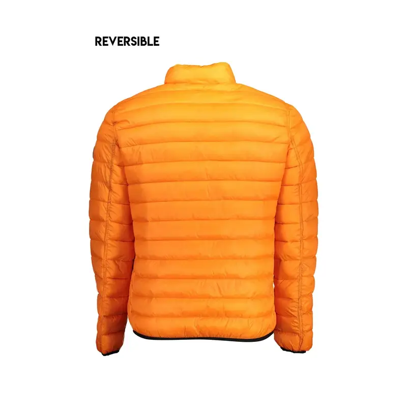 Giubbotto Maniche Lunghe Uomo Arancione Reversibile miniatura 2