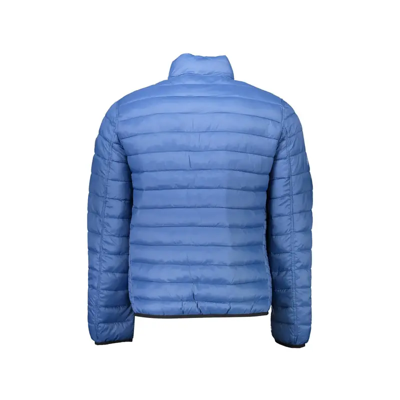 Giubbotto Maniche Lunghe Uomo Blu Zip miniatura 2