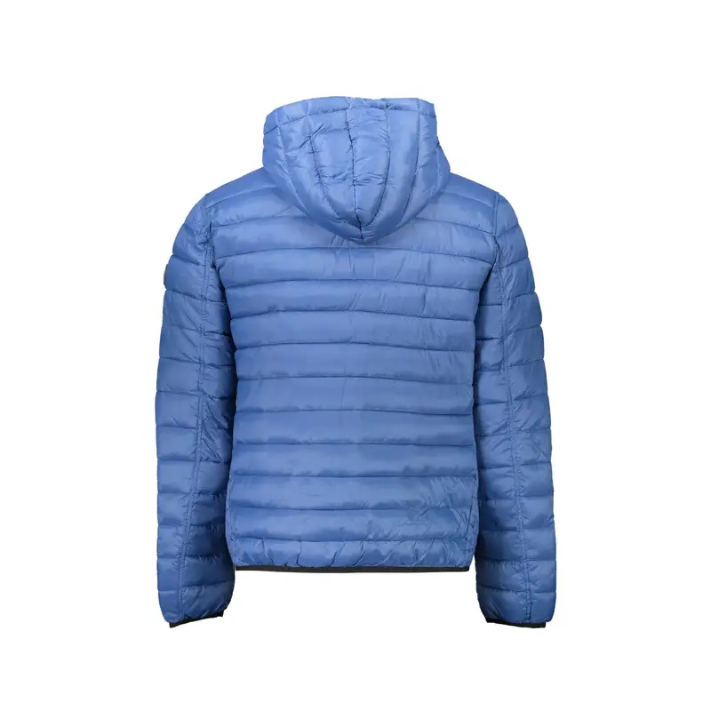 Giubbotto Maniche Lunghe Uomo Blu Zip miniatura 2