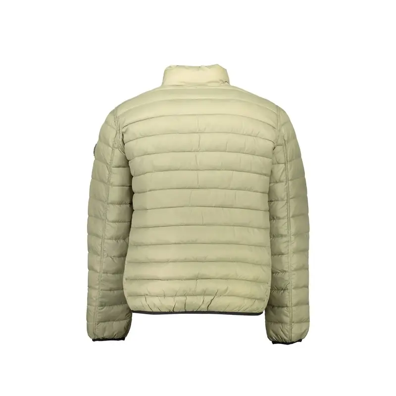 Giubbotto Maniche Lunghe Uomo Verde Zip miniatura 2