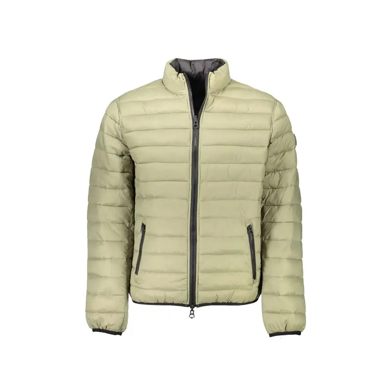 Giubbotto Maniche Lunghe Uomo Verde Zip