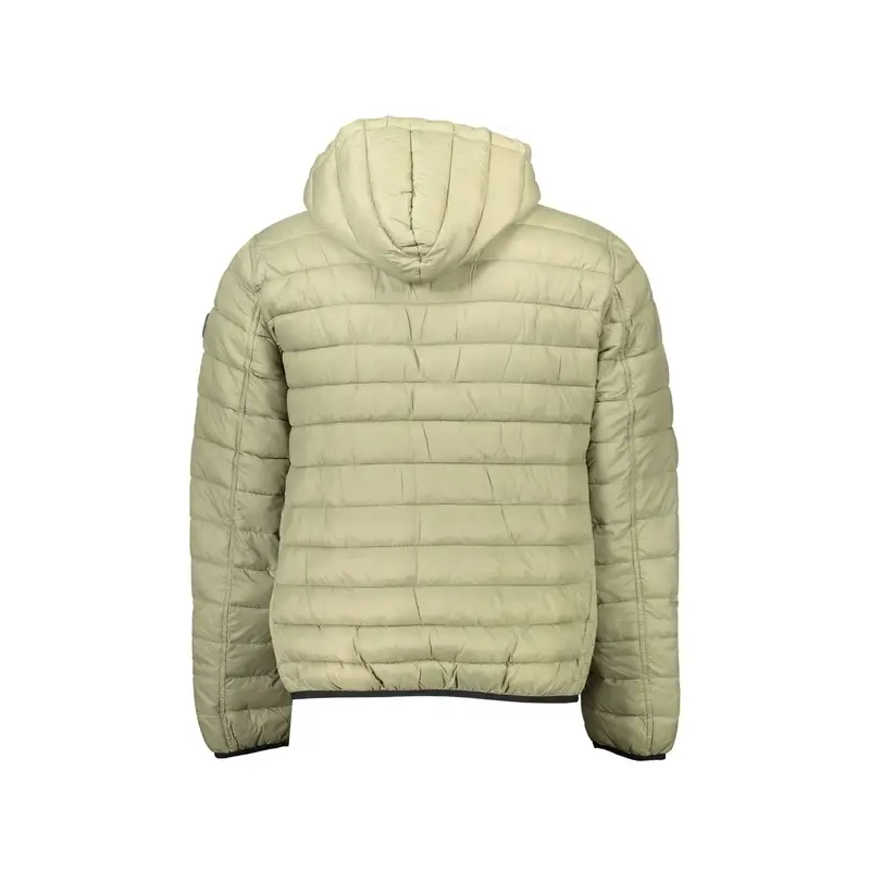 Giubbotto Maniche Lunghe Uomo Verde Zip miniatura 2