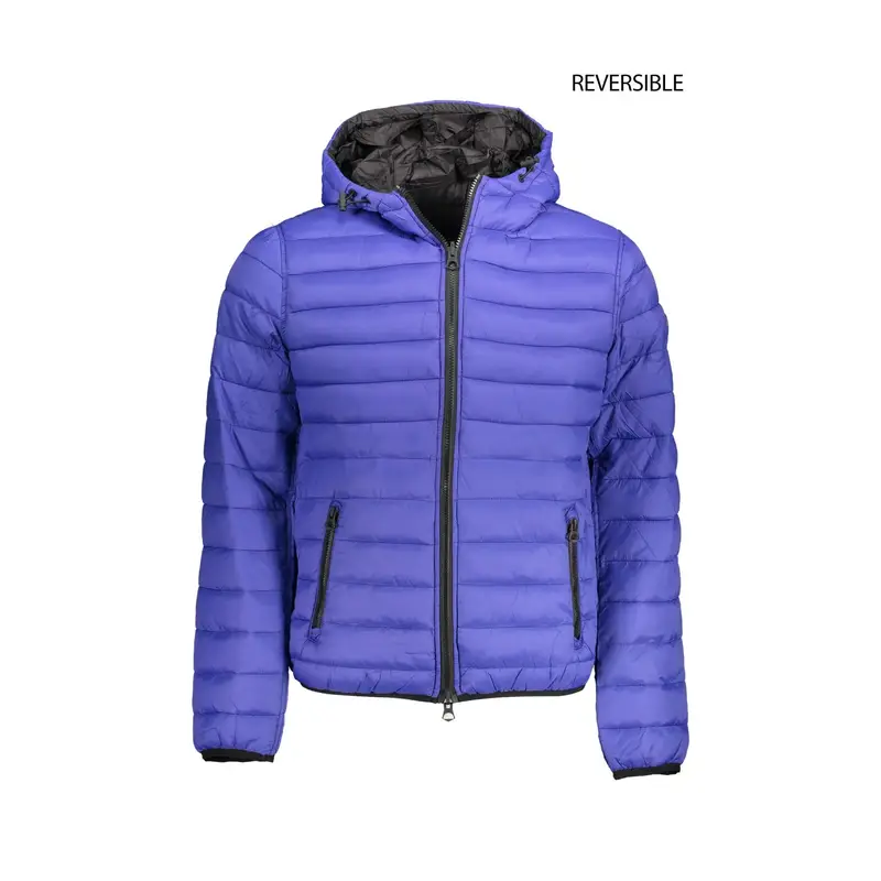Giubbotto Uomo Blu Reversibile