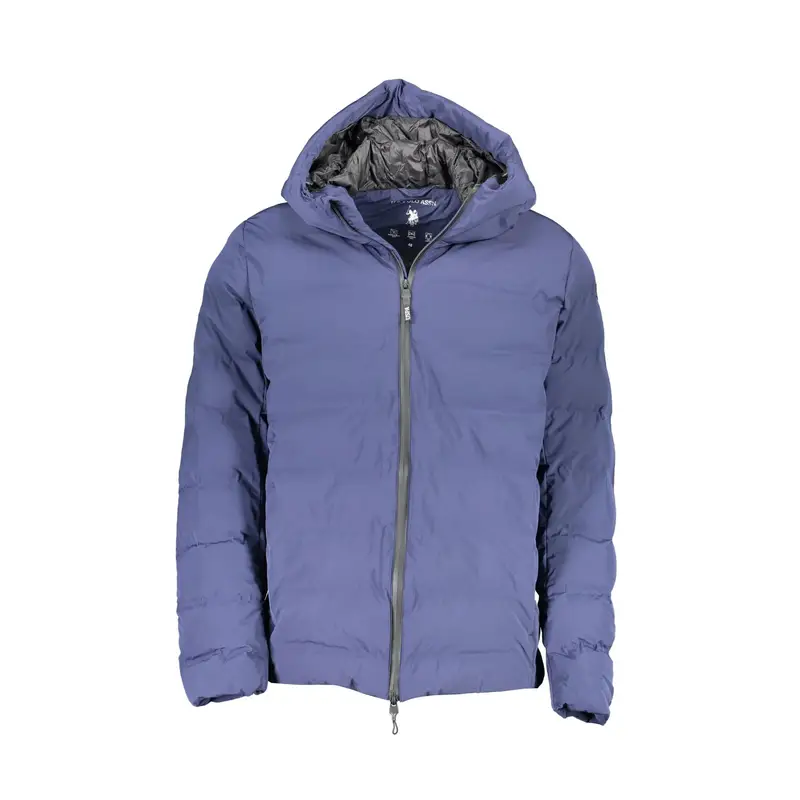 Giubbotto Uomo Blu Zip