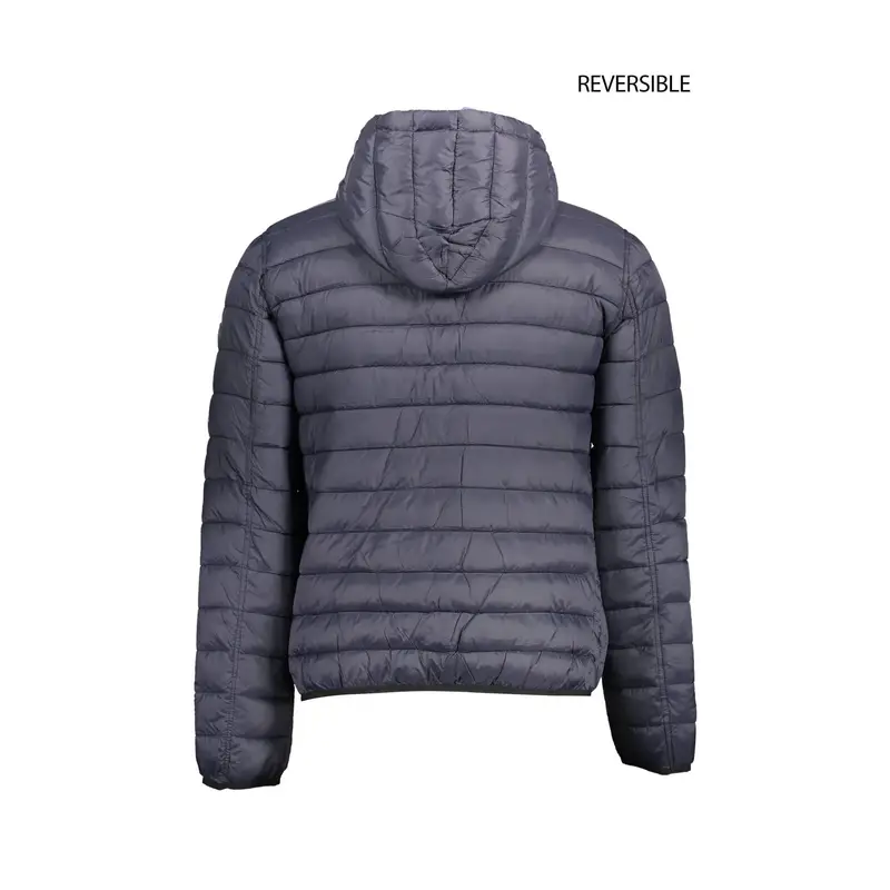 Giubbotto Uomo Blu Zip miniatura 2