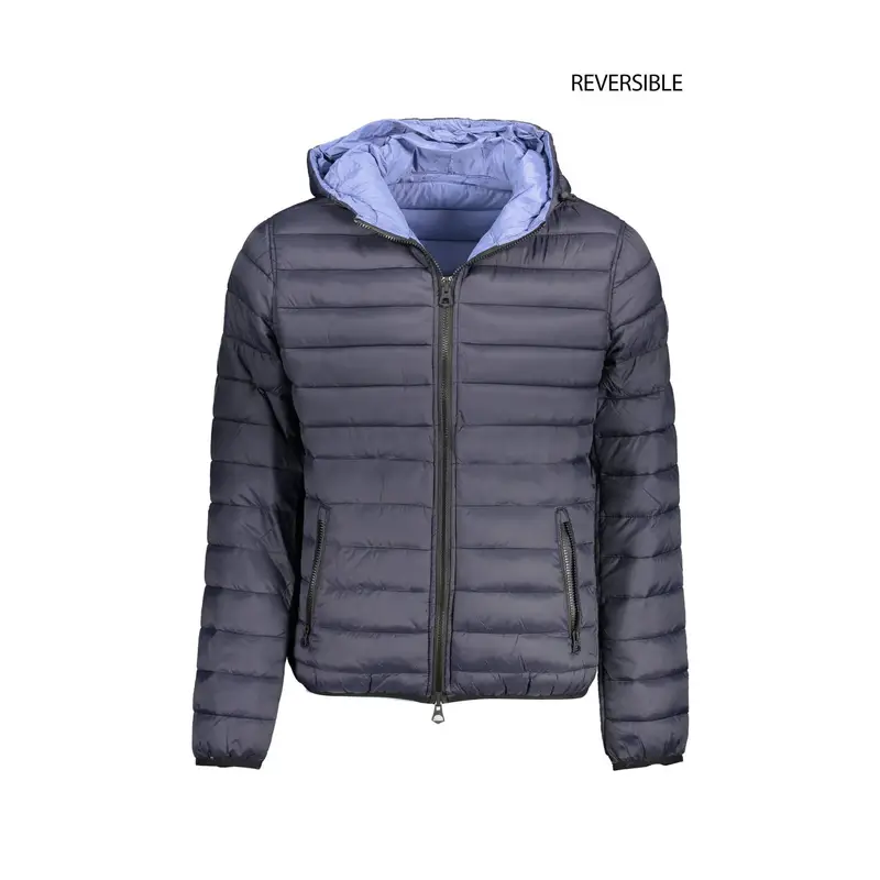Giubbotto Uomo Blu Zip