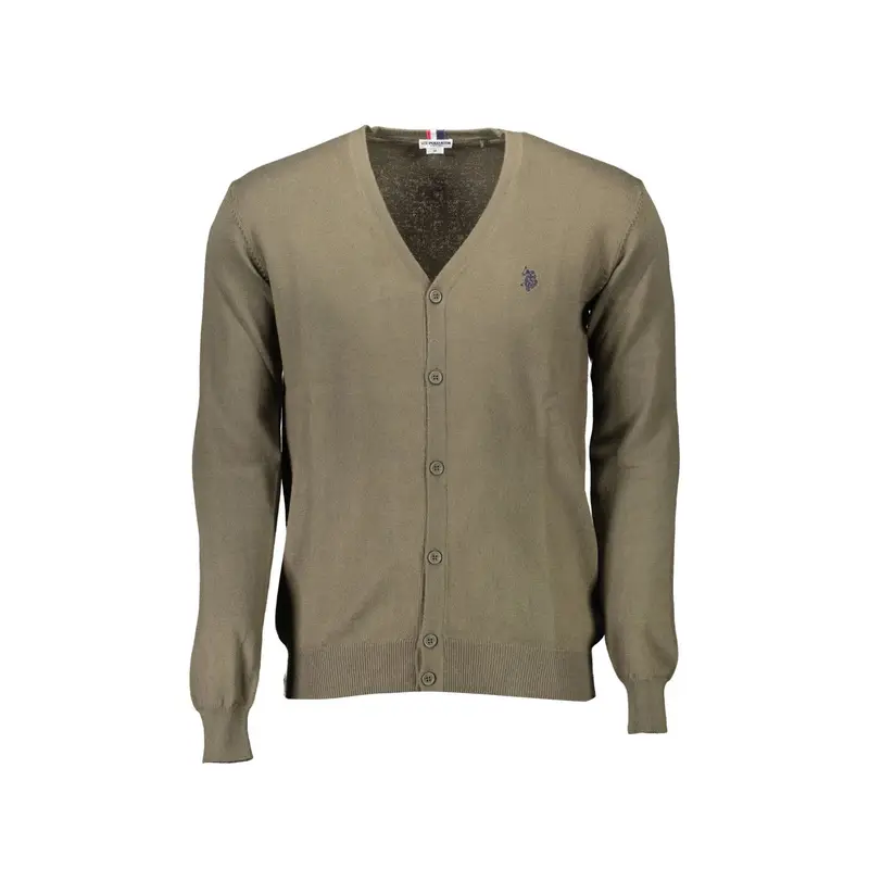 U.s. Polo Cardigan Uomo Verde 4060227