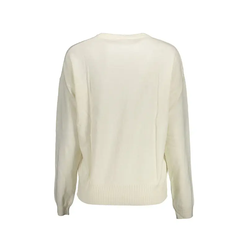 Maglia Donna Bianca Ricamo Bianco miniatura 2