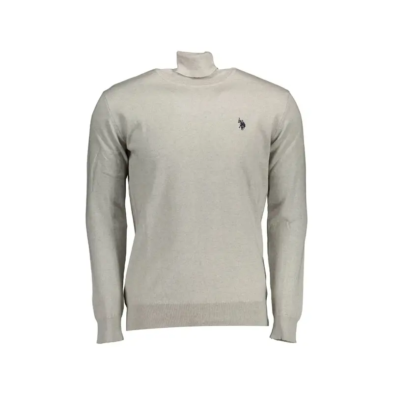 Maglia Uomo Grigio Ricamo