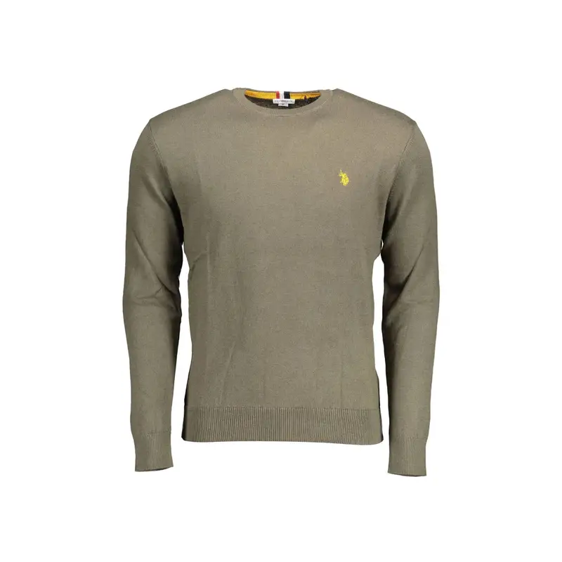 Maglia Uomo Verde Ricamo