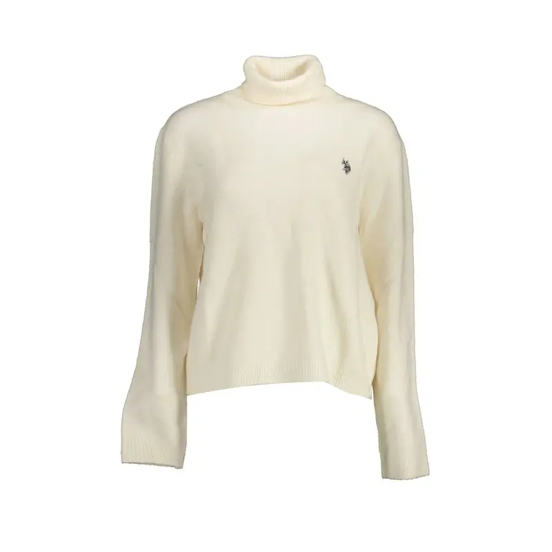 Maglione Donna Bianco Ricamo