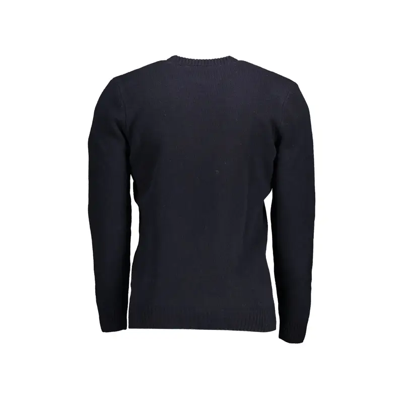 Maglione Uomo Blu con Ricamo Logo miniatura 2