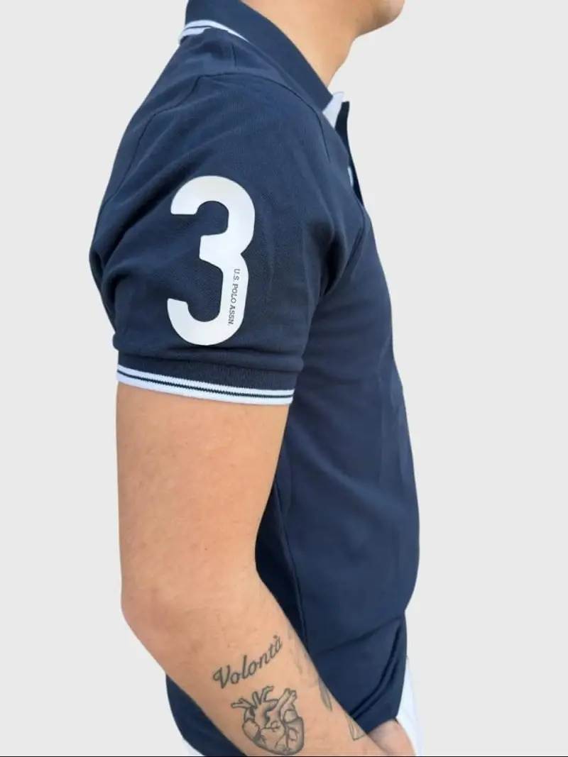 U.s. Polo Polo Uomo Blu 2087654 miniatura 2