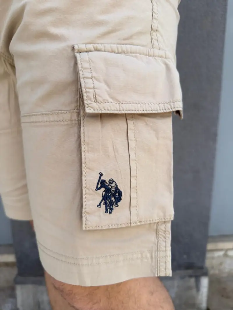 U.s. Polo Polo Uomo Beige 2089755 miniatura 2