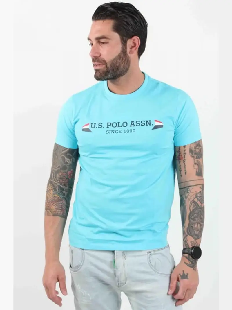 U.s. Polo Polo Uomo Turchese 2088835