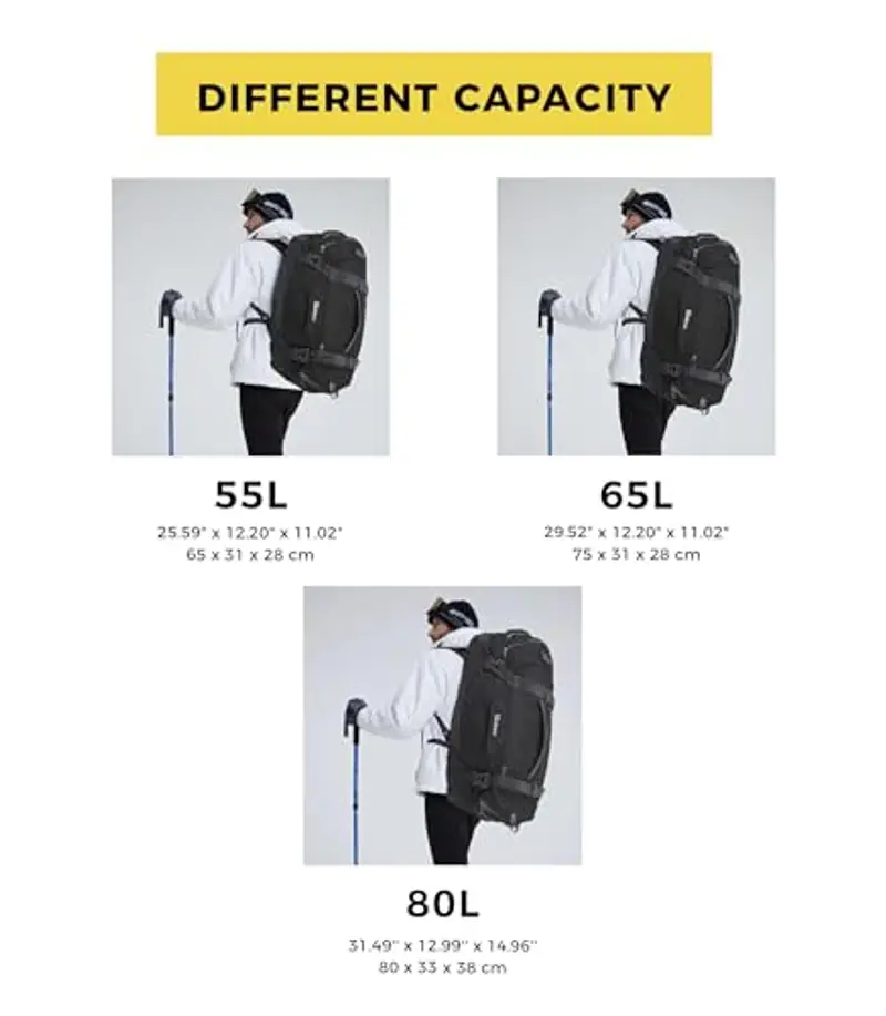 Ubon Borsone da viaggio Nero 2109700 miniatura 2