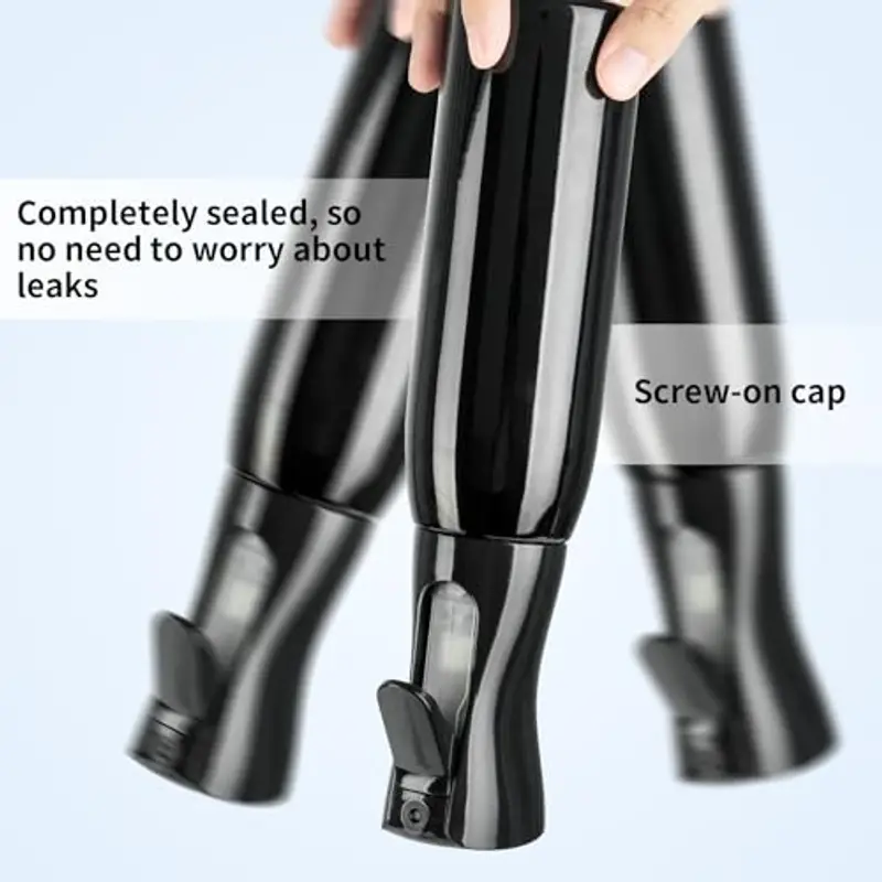 Uervoton Bottigliette Spray, Flacone Spray per Acqua Continua Vuoto, Domare i Capelli al Mattino, Acconciature, Piante miniatura 3