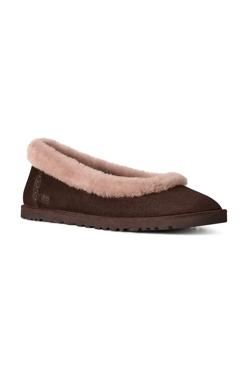 Ugg Ballerine Marrone 3981417 miniatura 2