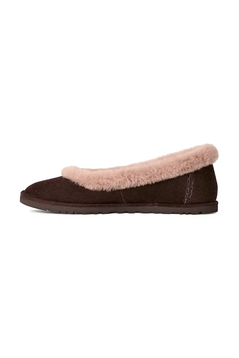 Ugg Ballerine Marrone 3981417 miniatura 4