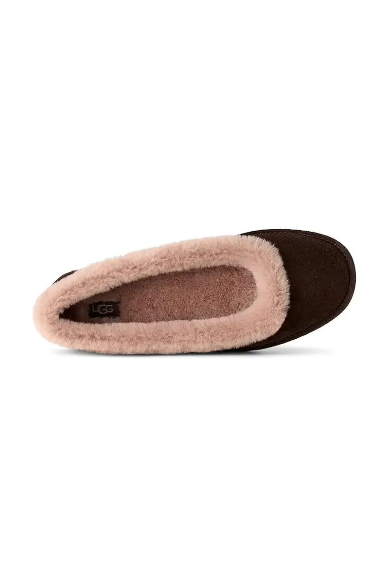 Ugg Ballerine Marrone 3981417 miniatura 5