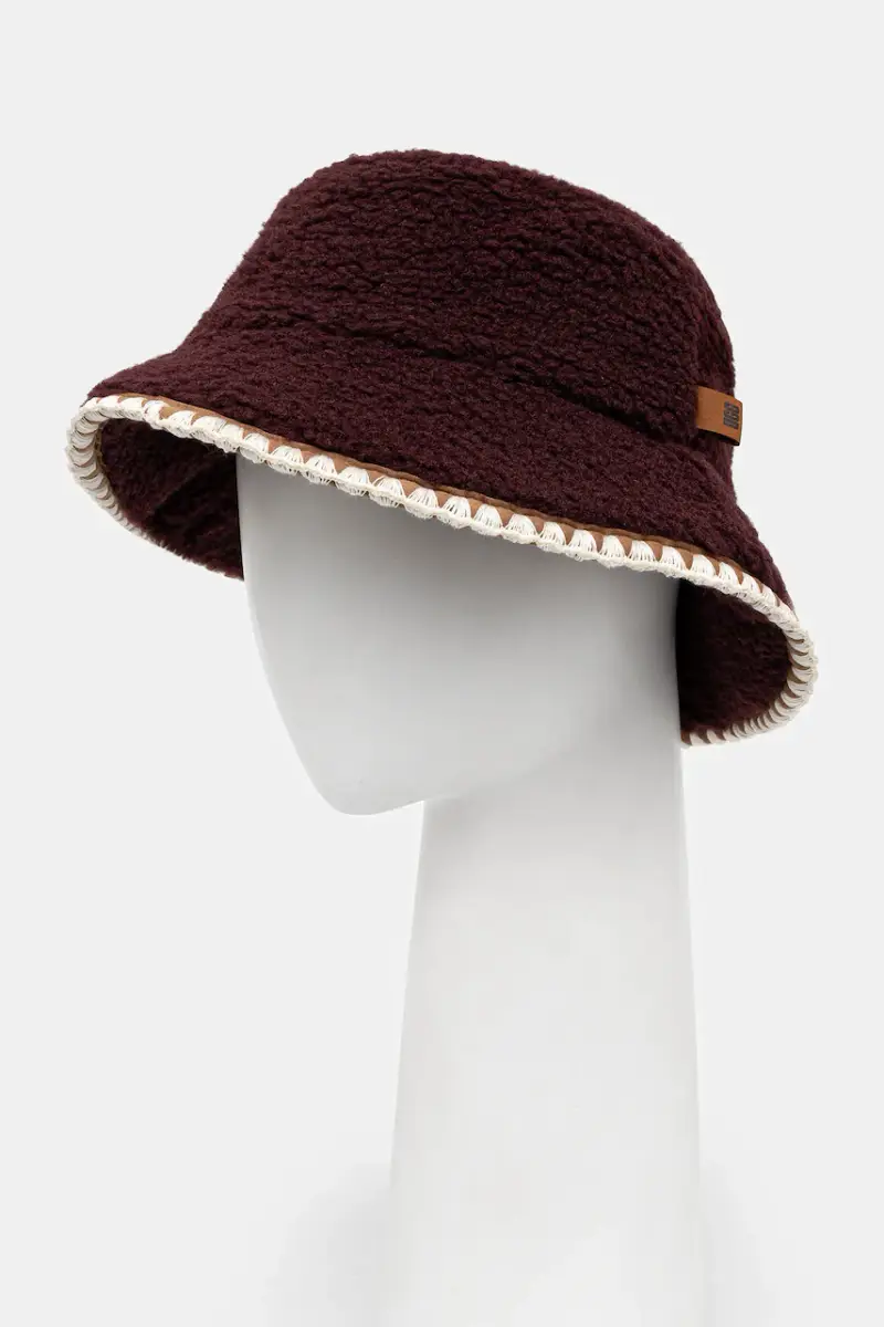 cappello colore nero 100914 Granata miniatura 2