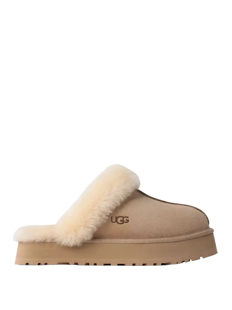 ciabatte ugg disquette da donna - avorio