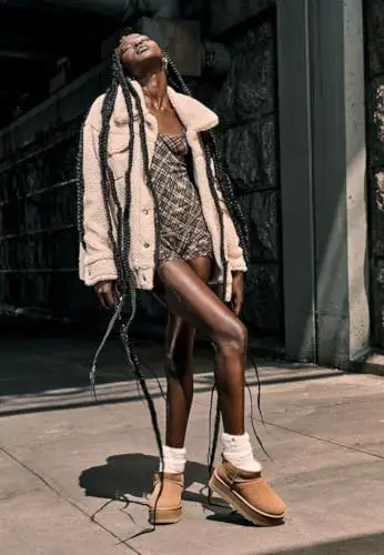 UGG File, Stivali da Neve Donna, Marrone Brown, 40 EU miniatura 2