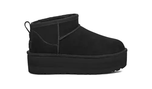 UGG File, Stivali da Neve Donna, Nero Black, 41 EU