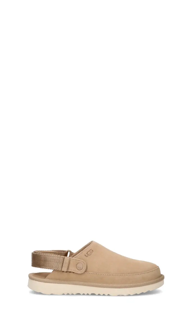 GOLDENSTAR CLOG Ugg ragazza sabbia in suede Vario