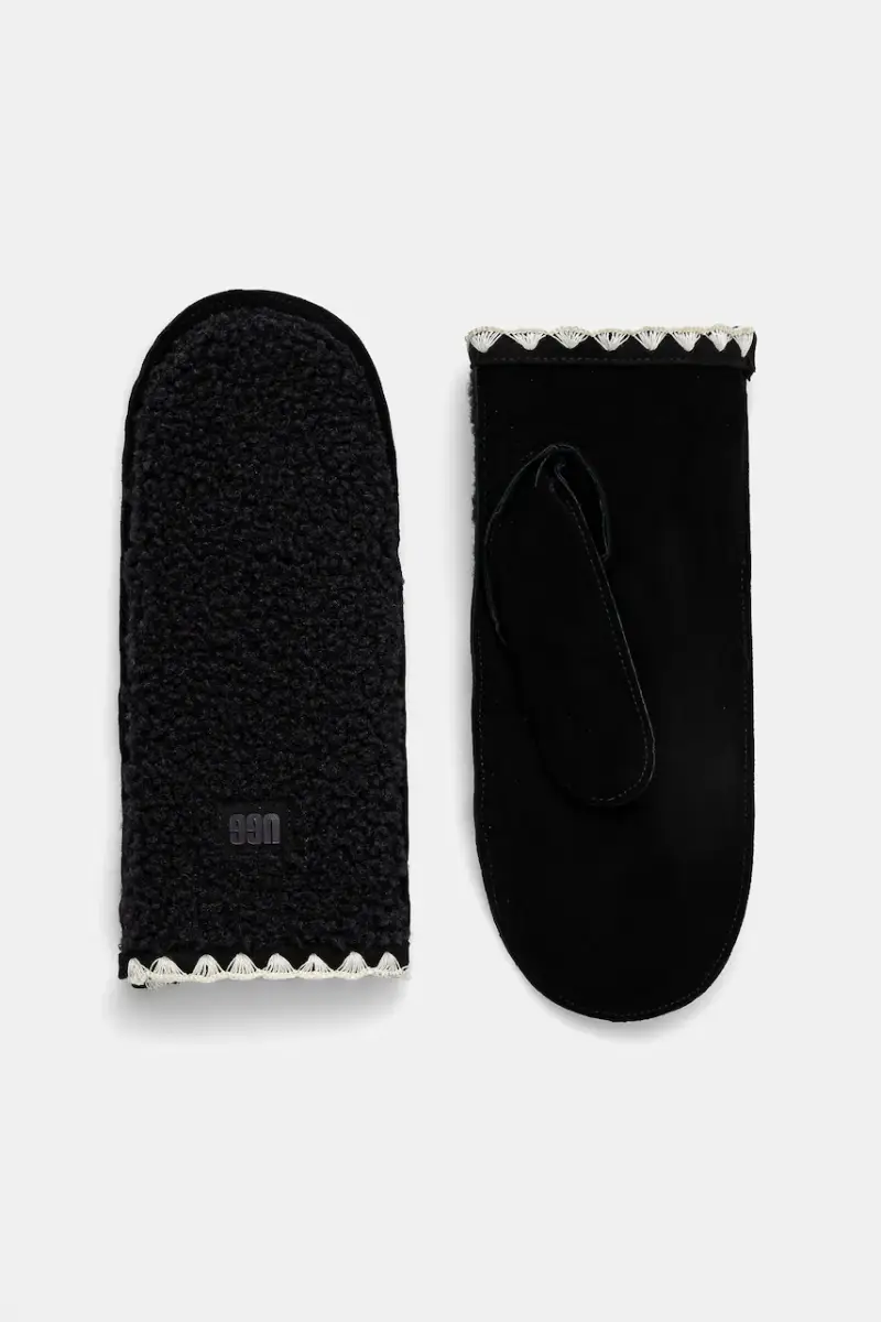 guanti in camoscio colore nero 101031