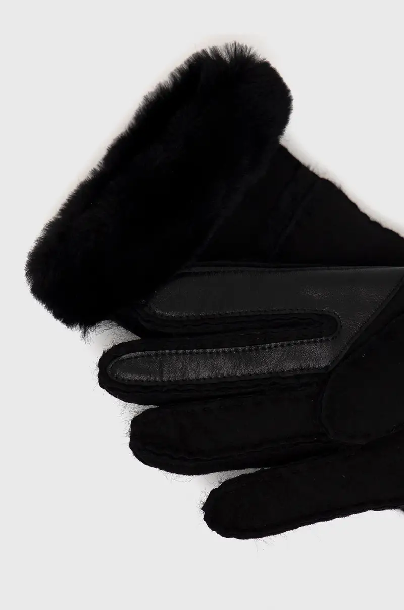 Ugg Guanti Donna Nero 3474169 miniatura 2