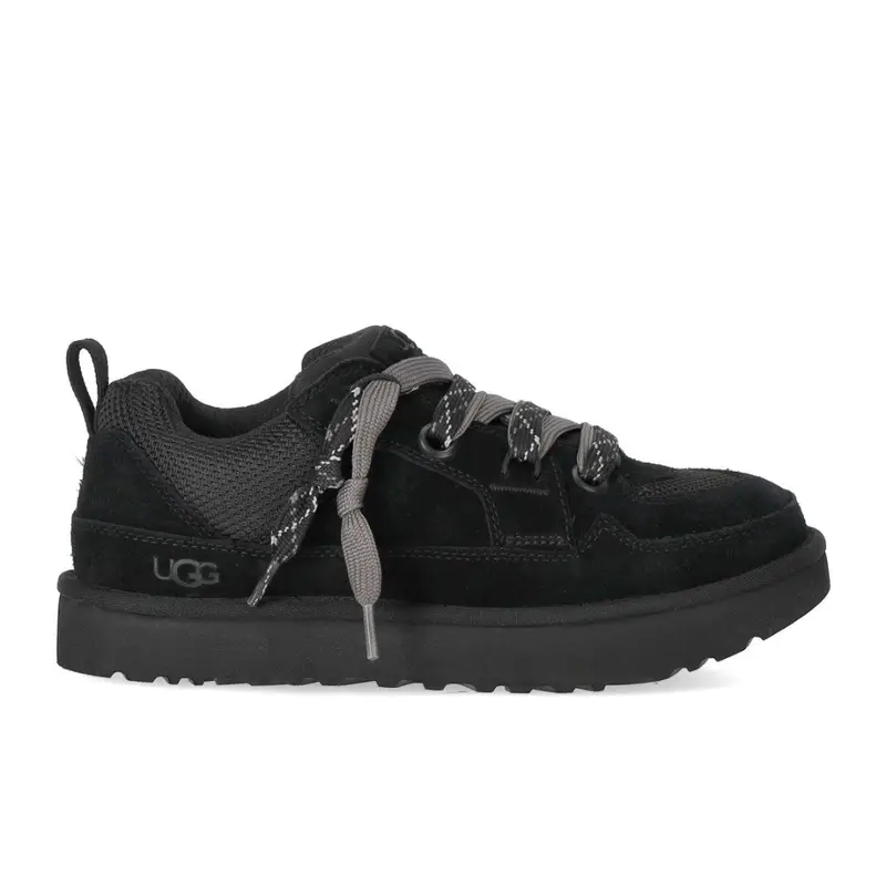 Low Lowmel Sneakers Camoscio Nero