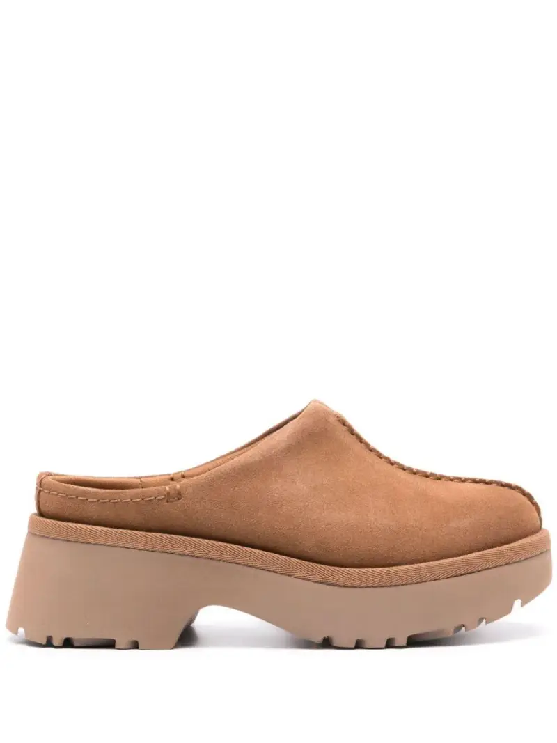 New Heights Clog castagna Cammello