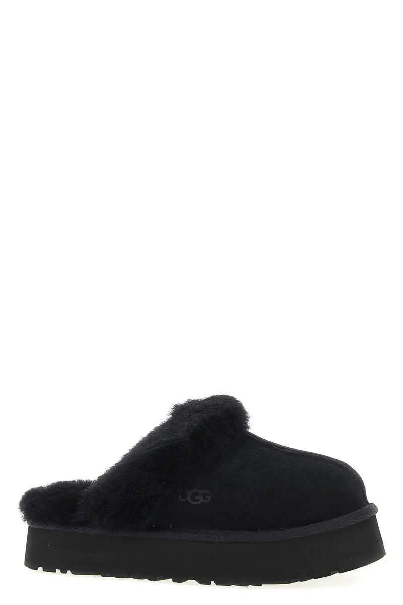 Pantofola 'Disquette' Nero