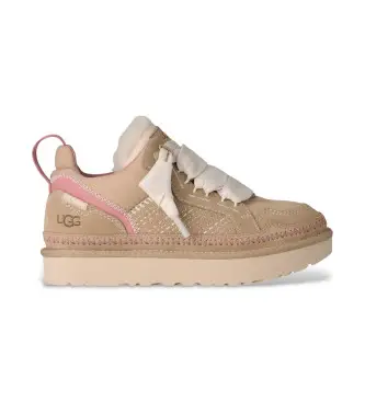 per donna 1175114 Sneakers Lowmel Meadow in pelle marrone chiaro (37), Basso, Stringhe, Casual