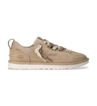 per donna 1175301 Sneakers Minimel in pelle beige (38), Basso, Camoscio, Stringhe, Casual