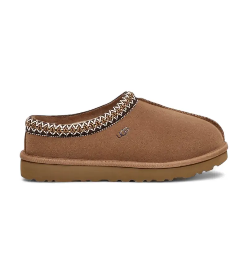Ugg Sneakers Tasman in pelle marrone per donna
