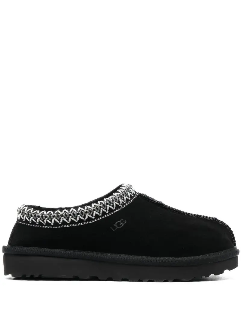Ugg Sabot Uomo Nero in Pelle