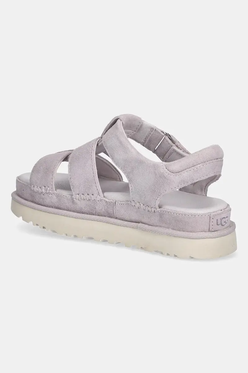 sandali in camoscio Goldenstar Strap donna colore rosa 1137890-BYF miniatura 3