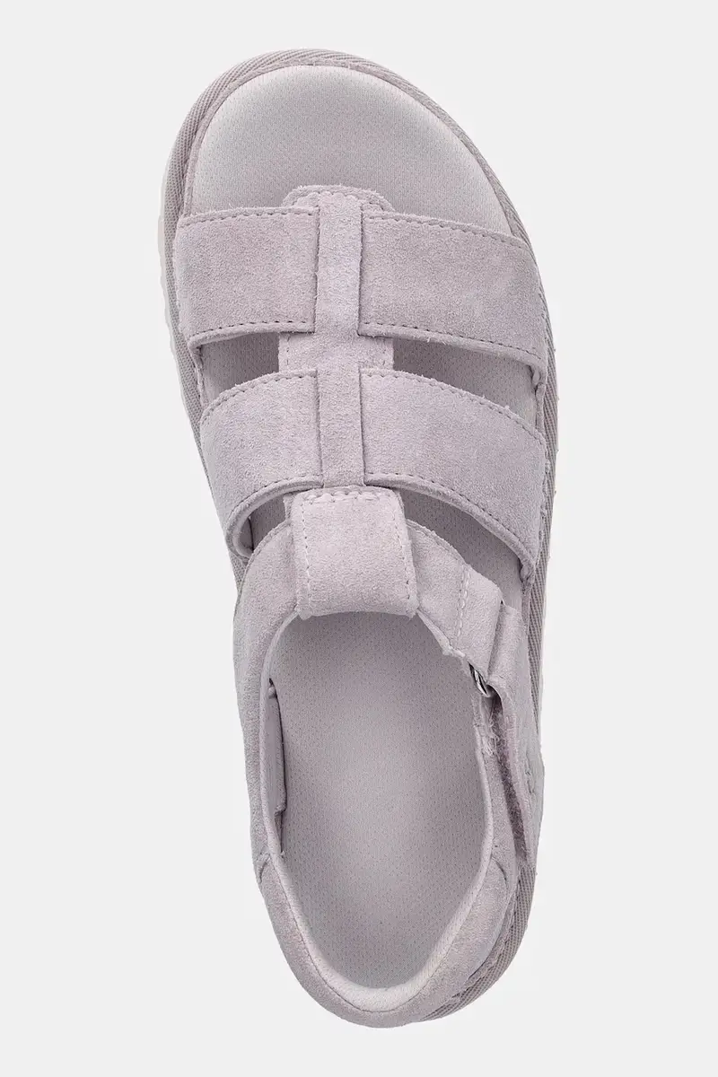 sandali in camoscio Goldenstar Strap donna colore rosa 1137890-BYF miniatura 4