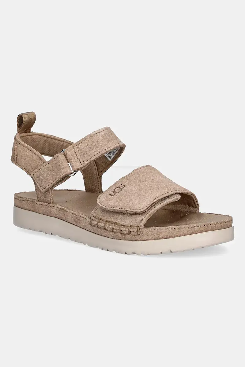 sandali in pelle scamosciata bambino/a GOLDENSTAR colore beige