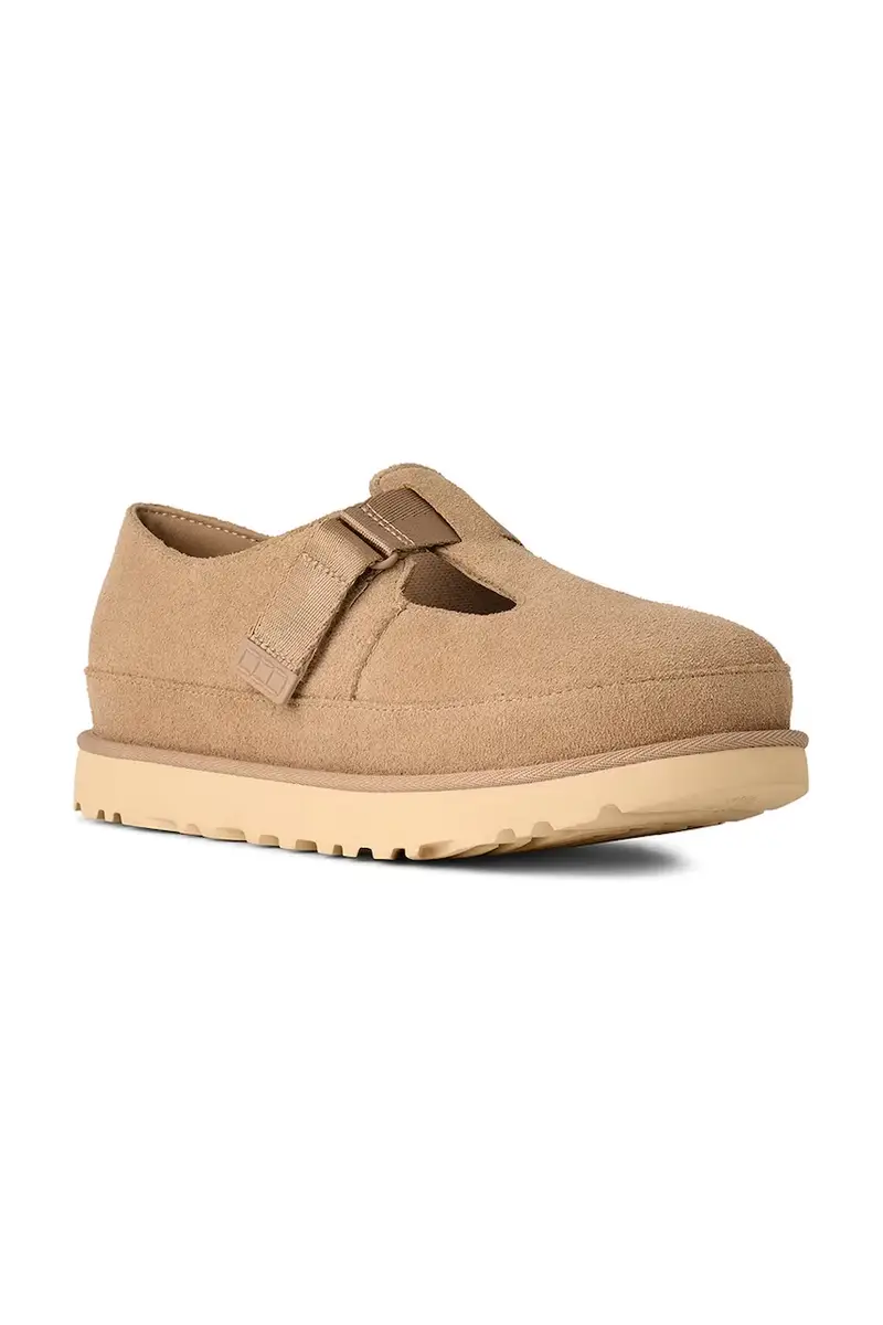 Ugg Mary Jane Donna Beige 3889460 miniatura 2