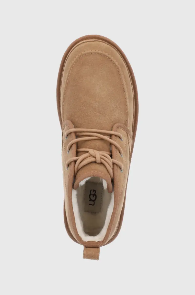 scarpe in camoscio uomo Marrone miniatura 4